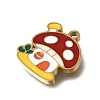 304 Stainless Steel Enamel Pendants SA-CBAA2E4-10E-G-2