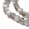 Crackle Glass Beads Strands GLAA-U001-6mm-06-2