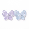 Transparent Frosted Acrylic Beads X-OACR-P013-32M-2