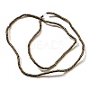 Electroplated Synthetic Non-magnetic Hematite Beads Strands G-L613-G01-01B-3