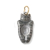 304 Stainless Steel Enamel Pendants SA-CBA08A6-08G-01-1