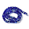 Transparent Electroplate Glass Beads Strands GLAA-Q099-C01-07-2