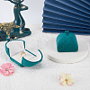 Velvet Finger Ring Package Boxes CON-WH0085-195B-4