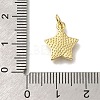 Brass Shell Pendants KK-R002-07G-3