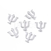 Tarnish Resistant 304 Stainless Steel Charms X-STAS-K215-11P-1