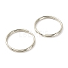 50Pcs Iron Split Key Rings FIND-YW0001-54-2