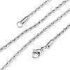 Tarnish Resistant 304 Stainless Steel Necklaces LS-NJEW-H005-1
