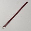 Flat PU Imitation Leather Cord Bracelets for Women Men BJEW-WH20008-03B-1