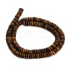 Natural Tiger Eye Beads Strands G-P354-02-2x6mm-5