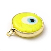 Handmade Evil Eye Lampwork Pendants LAMP-F026-05D-4