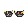 Halloween Handmade Polymer Clay Cabochons CLAY-N006-109-2