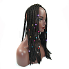 Iron Dreadlocks Beads Hair Decoration IFIN-S696-04G-3