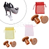 Gorgecraft 15 Pairs 3 Size TPU(Thermo Plastic Urethanes) High Heel Protectors FIND-GF0001-47B-6