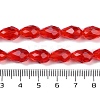 Transparent Glass Beads Strands EGLA-N013-T10mm-D12-4