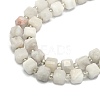 Natural Whtie Crazy Agate Beads Strands G-I376-D88-01-3