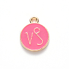 Alloy Enamel Pendants X-ENAM-S124-01B-03E-2