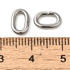 Non-Tarnish 304 Stainless Steel Linking Rings STAS-A093-03D-P-3