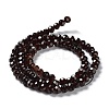 Baking Paint Imitation Jade Glass Bead Strands DGLA-A034-J6MM-A11-4