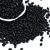 Baking Paint Glass Seed Beads SEED-K010-A02-1