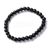 Frosted Glass Beads Stretch Bracelets BJEW-I296-12B-1