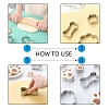 304 Stainless Steel Christmas Cookie Cutters DIY-E012-64-4