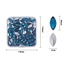 Pointed Back Glass Rhinestone Cabochons RGLA-OC0001-08H-2