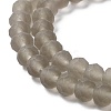 Transparent Glass Beads Strands X1-EGLA-A034-T8mm-MD16-4