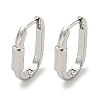 Brass Hoop Earrings EJEW-L211-010N-P-1
