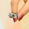 Sunflower Zinc Alloy Finger Rings FS-WGCE082-06-2