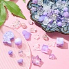 Opaque & Transparent Acrylic Beads MACR-YW0002-01A-4