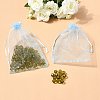 Organza Gift Bags with Drawstring OP-R016-13x18cm-08-4