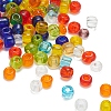 8 Colors Glass Seed Beads SEED-YW0001-54-5