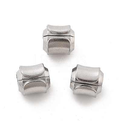 304 Stainless Steel European Style Clasps STAS-M112-04P-04-1