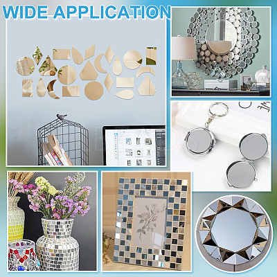 180Pcs 6 Styles  Glass Mosaic Pieces DIY-OC0012-32-1