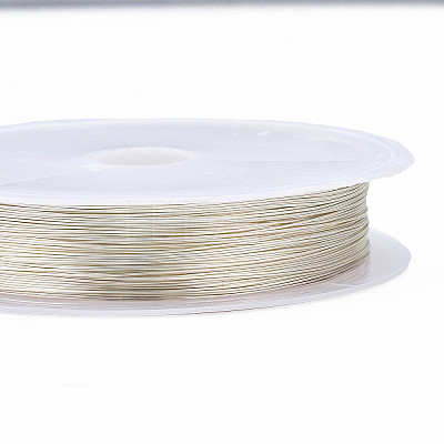 Round Copper Jewelry Wire X-CWIR-Q006-0.3mm-S-1