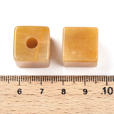 Natural Topaz Jade European Beads G-N345-07A-09-1