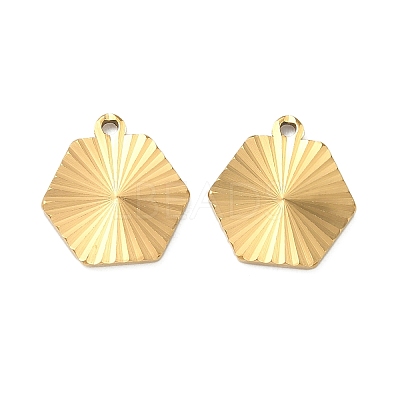 304 Stainless Steel Pendants STAS-C167-08C-G-1