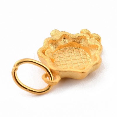 925 Sterling Silver Pendant Cabochon Settings STER-I020-02G-1