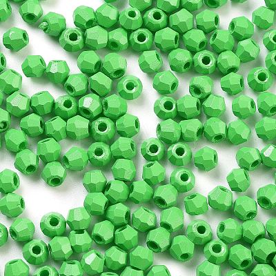 Baking Paint Glass Seed Beads SEED-A032-02B-1
