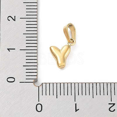 316L Surgical Stainless Steel Charms STAS-G315-01G-Y-1