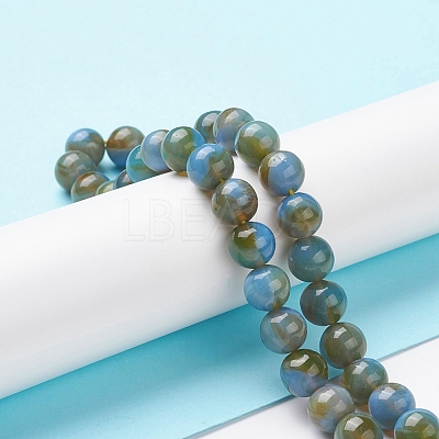 Handmade Lampwork Beads Strands LAMP-D072-B-03-1