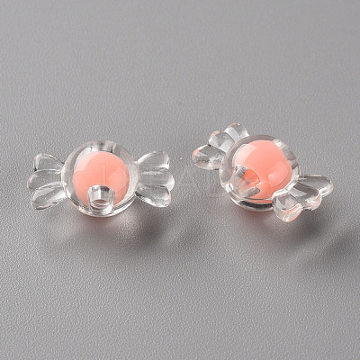 Transparent Acrylic Beads TACR-S152-03A-1