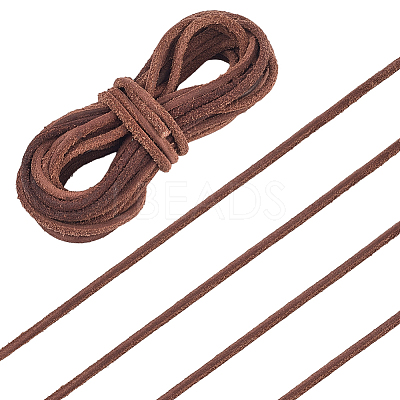 5M Cowhide Leather Cords for DIY Craft WL-GF0001-25B-02-1