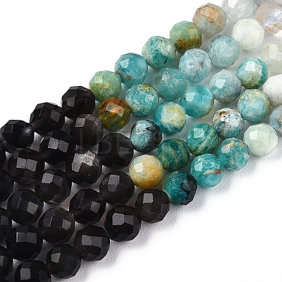 Natural & Synthetic Mixed Gemstone Beads Strands X-G-D080-A01-01-02-1