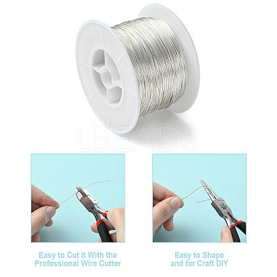 Round Copper Jewelry Wire CWIR-S003-0.8mm-02S-1
