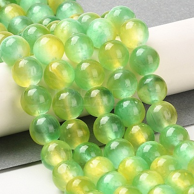 Natural Selenite Beads Strands G-P493-01O-1