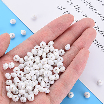Opaque Acrylic Beads MACR-Q239-018C-03-1