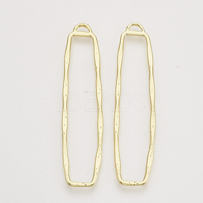 Alloy Open Back Bezel Big Pendants PALLOY-S121-160-1