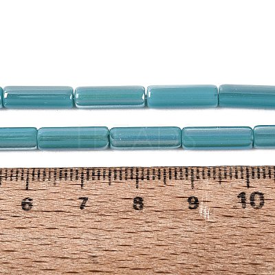Electroplate Opaque Glass Beads Strands X-EGLA-Q132-02A-B03-1