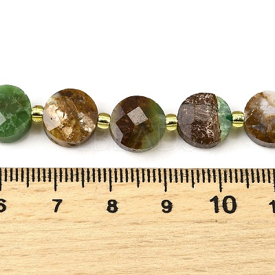 Natural Serpentine Beads Strands G-B094-A33-01-1